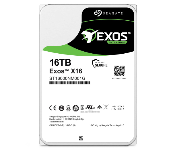 Seagate Exos 16TB 7200obr. 256MB - 533748 - zdjęcie 3